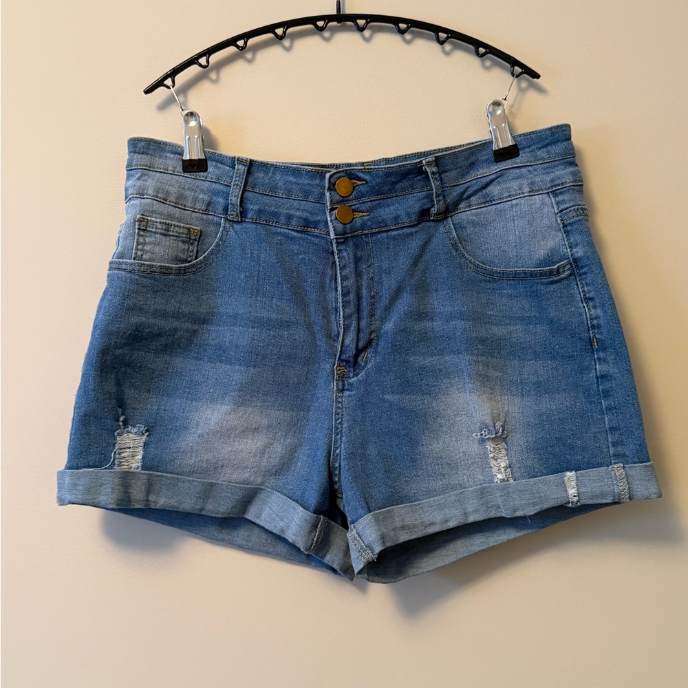 Denim Blue Women's Shorts